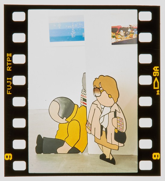 2000 BA(Hons) Graphic Design Degree Show Slide - Creator unknown