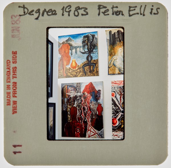 1983 BA Degree Show Slide - 'Peter Ellis'