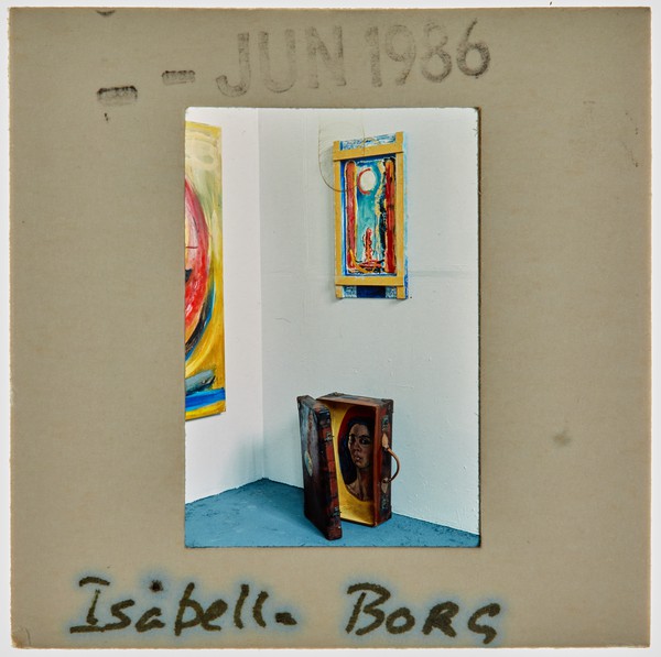 1986 BA Degree Show Slide - 'Isabella Borg'