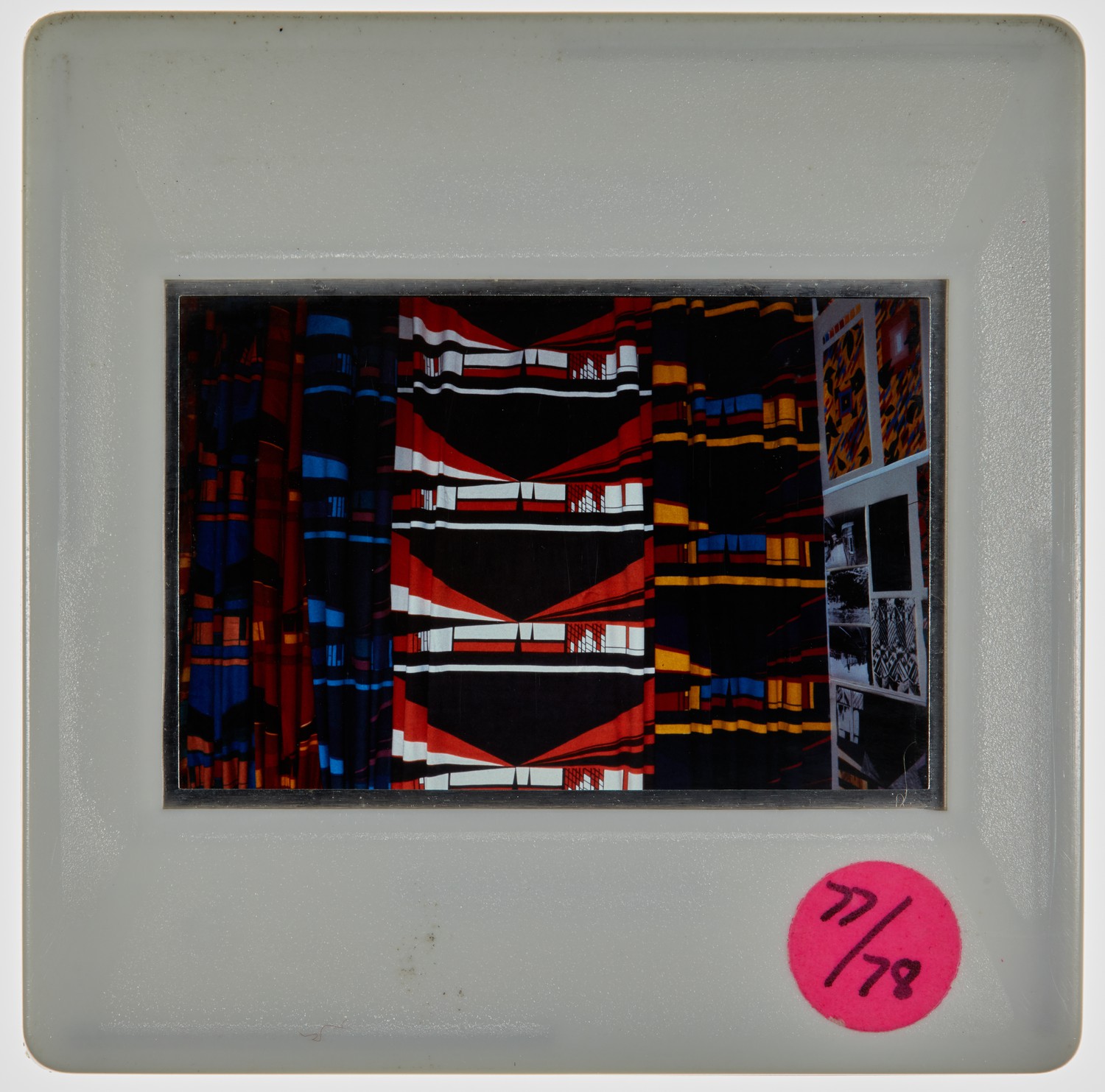 1978 3rd Year Degree Show Slide - Creator unknown