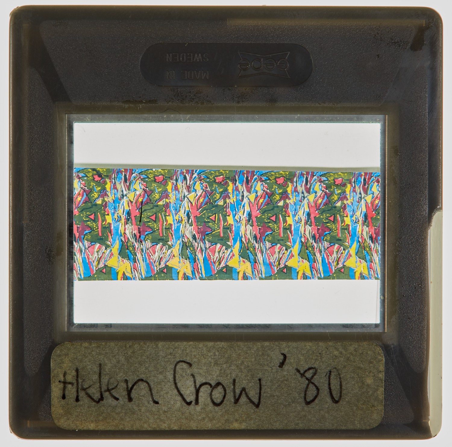 1981 2nd Year Print Project Space Slide - 'Helen Crow'