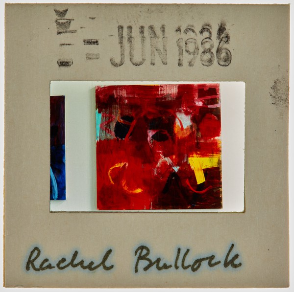 1986 BA Degree Show Slide - 'Rachel Bullock'
