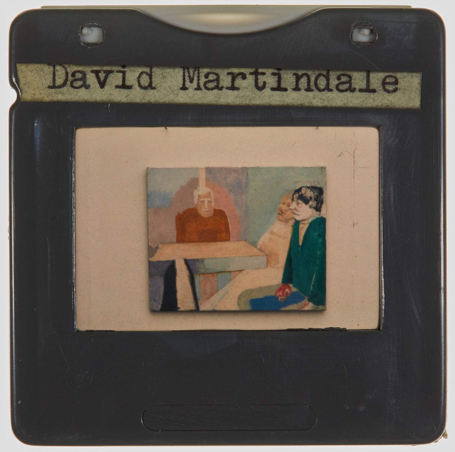 1971 Diploma in Painting Degree Show Slide - 'David Martindale'