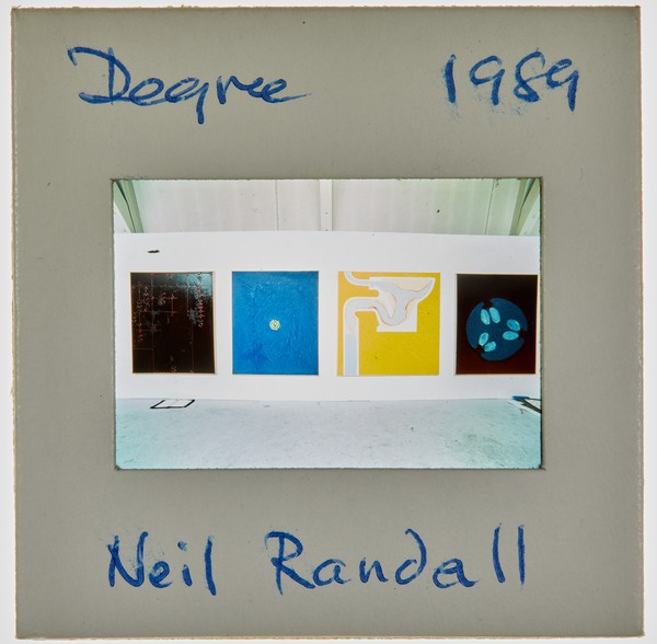 1989 BA Degree Show Slide - 'Neil Randall'