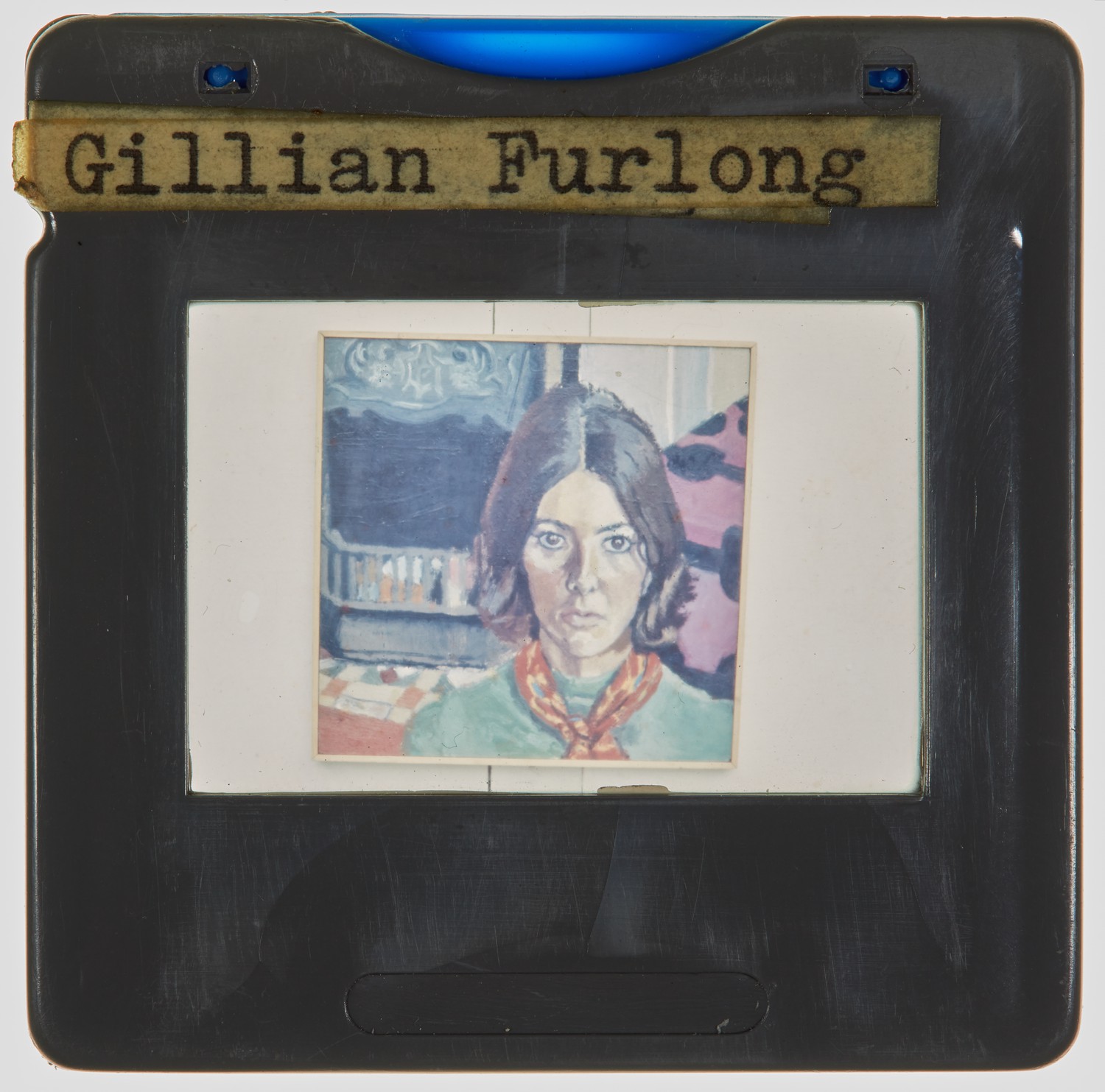 1972 Diploma in Painting Degree Show Slide - 'Gillian Furlong'