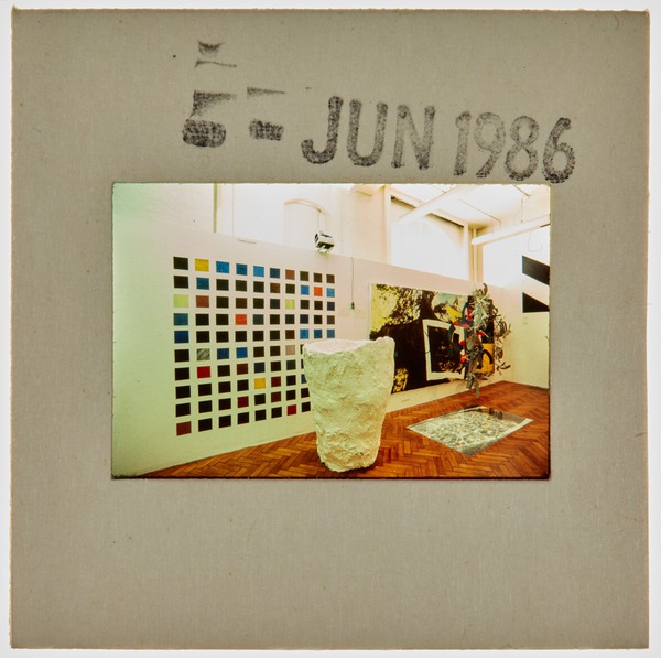 1986 BA Degree Show Slide - Creator unknown