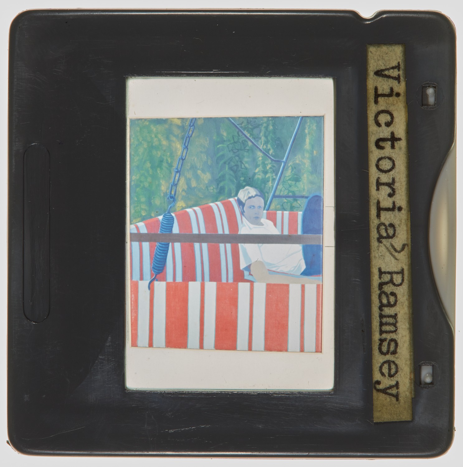 1971 Diploma in Painting Degree Show Slide - 'Victoria Ramsey'