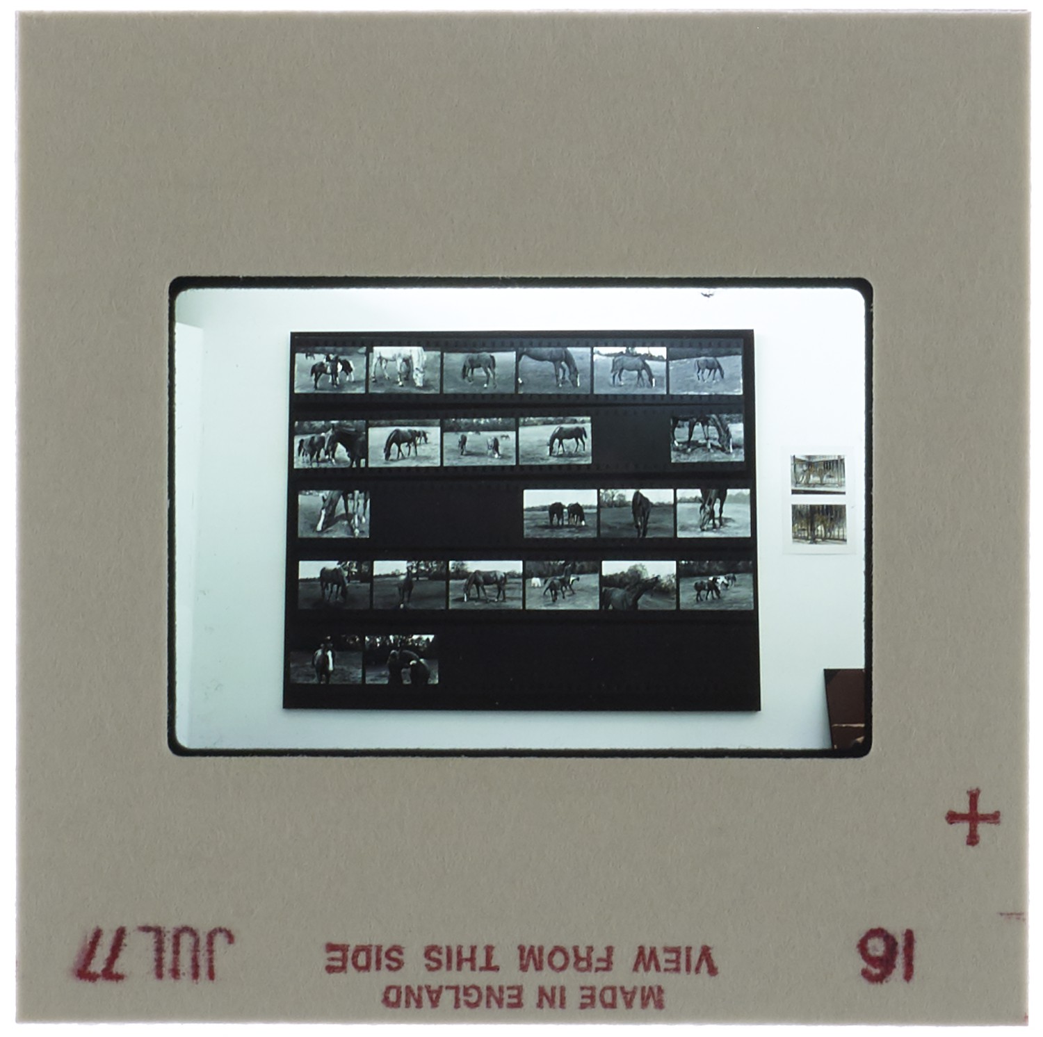 1977 Unlabelled Degree Show Slide - Creator unknown