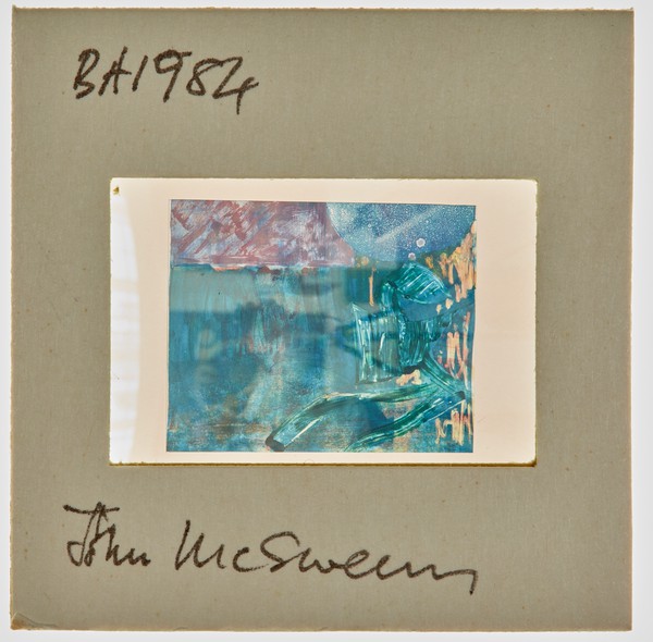 1984 BA Degree Show Slide - 'John McSweeney'