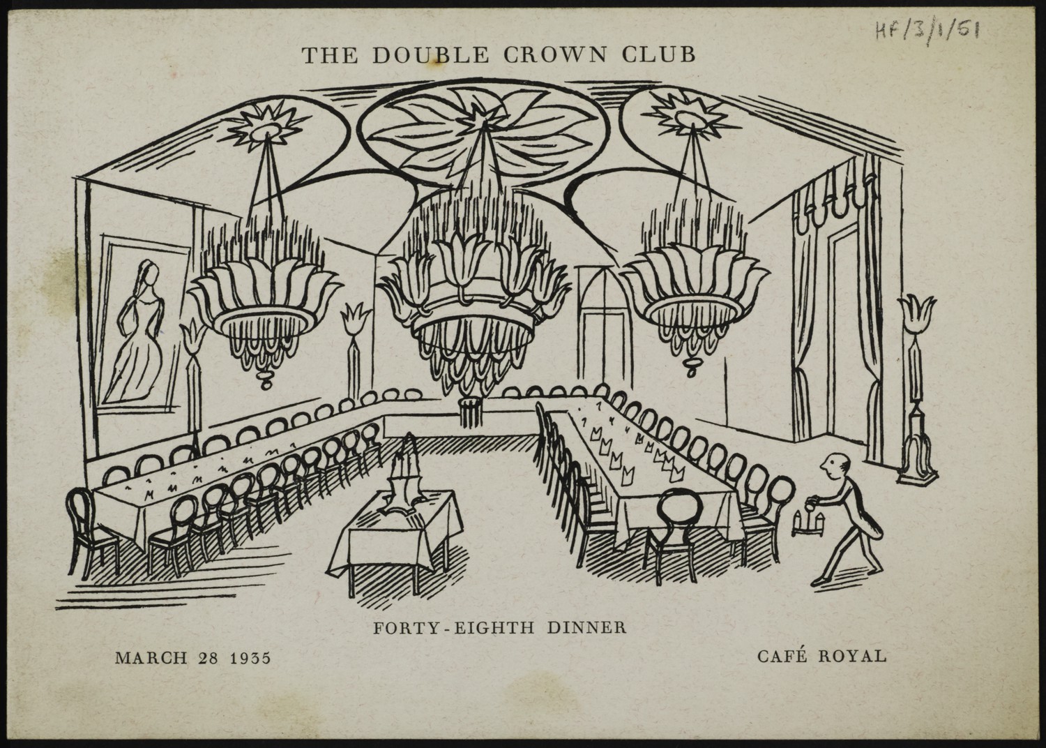 Forty-eighth Dinner Menu