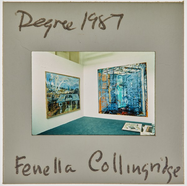 1987 BA Degree Show Slide - 'Fenella Collingridge'