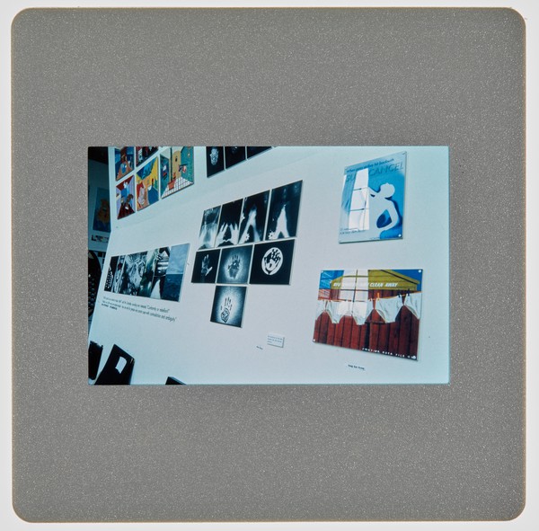 1997 Graphic Design Degree Show Slide - Creator unknown