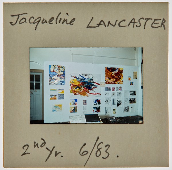 1983 2nd Year Degree Show Slide - 'Jacqueline Lancaster'