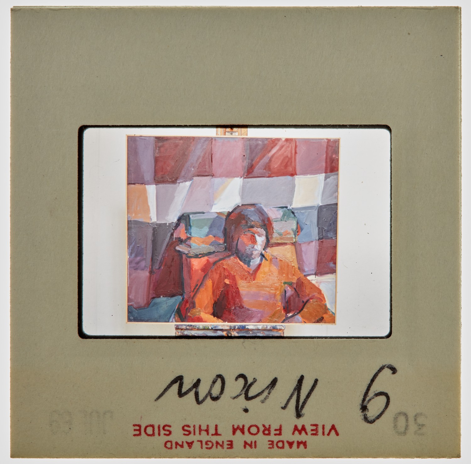 1969 Diploma in Painting Degree Show Slide - 'G Nixon'
