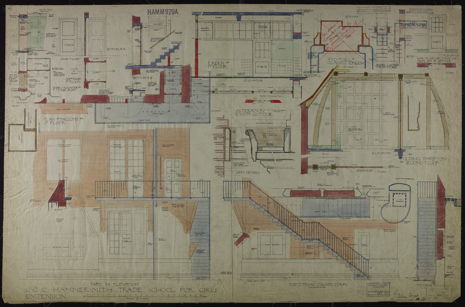 L.C.C. Hammersmith Trade School for Girls Extension