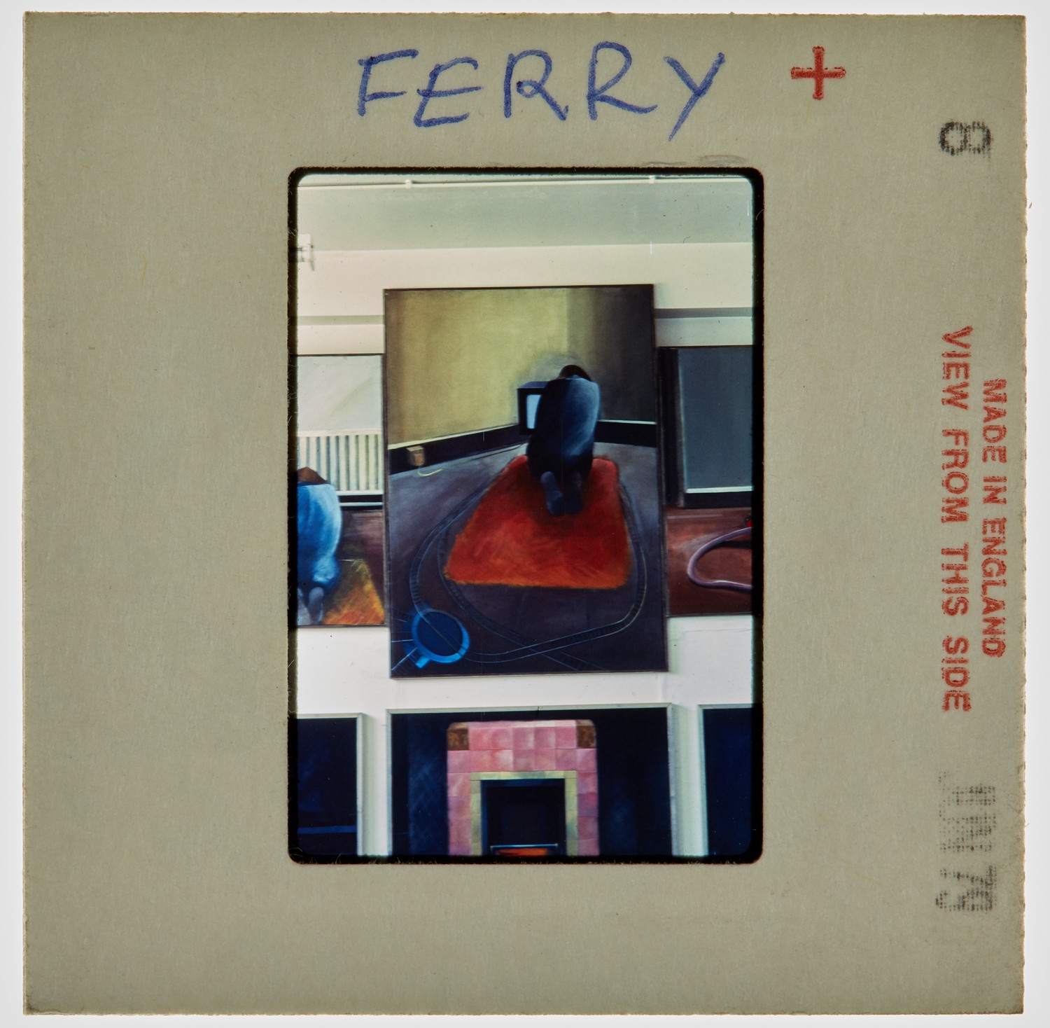 1979 BA Degree Show Slide - 'Ferry'