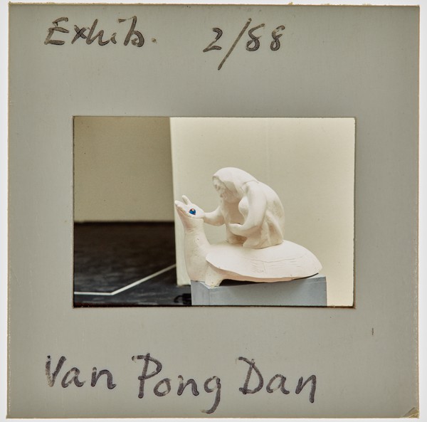 1988 BA Painting Exhibition Slide - 'Van Pong Dam'