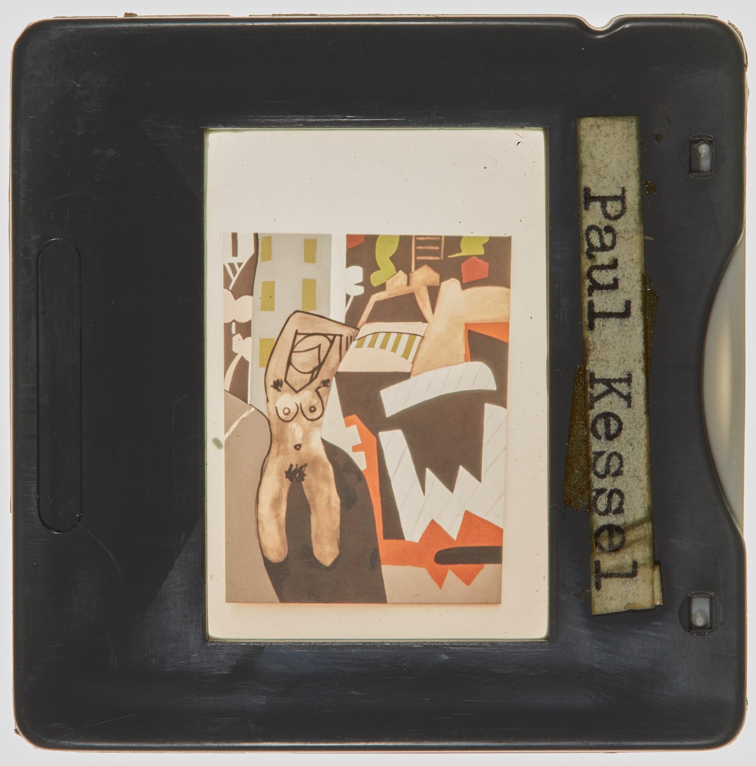1971 Diploma in Painting Degree Show Slide - 'Paul Kessel'