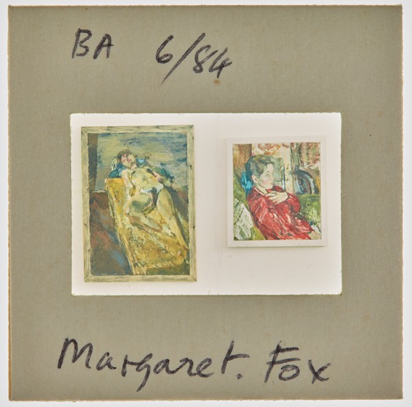 1984 BA Degree Show Slide - 'Margaret Fox'