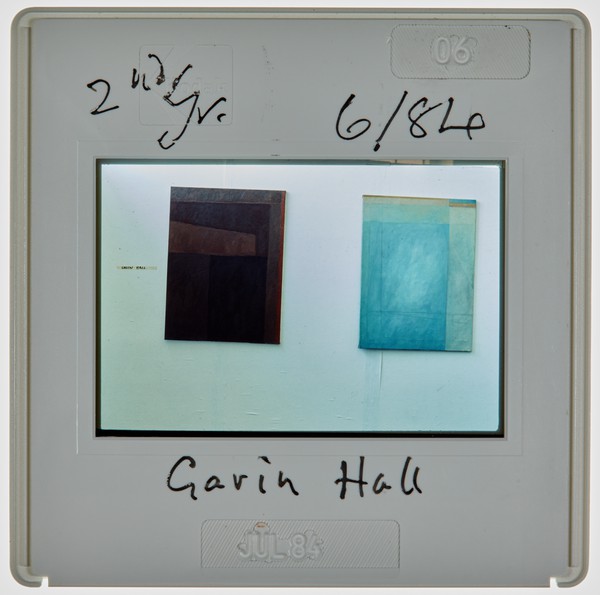1984 2nd Year Degree Show Slide - 'Gavin Hall'