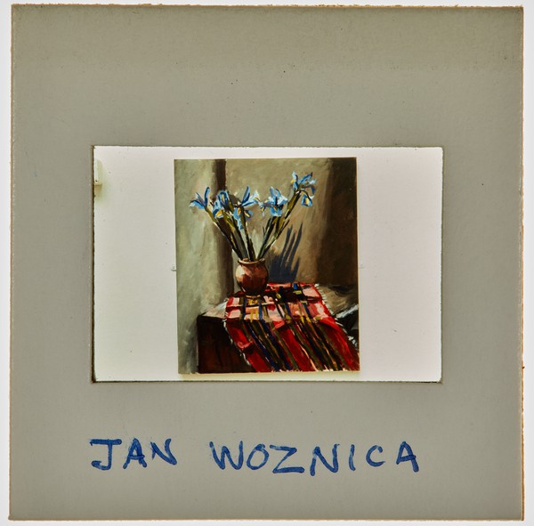1989 BA Degree Show Slide - 'Jan Woznica'