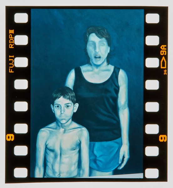 2001 BA Painting Degree Show Slide - Creator unknown