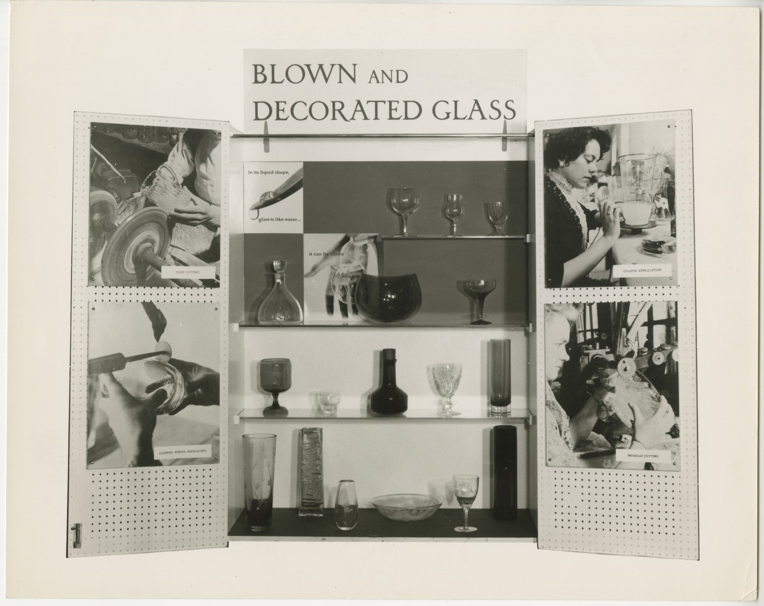 Blown and Decorated Glass - Photograph