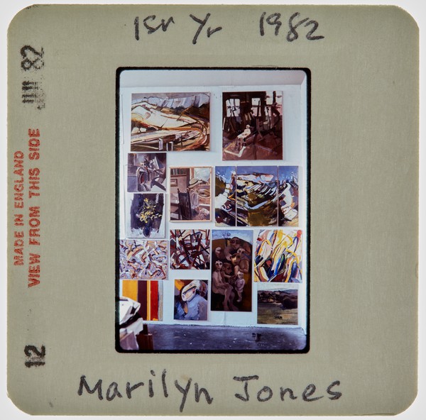 1982 1st Year Summer Exhibition Slide - 'Marilyn Jones'