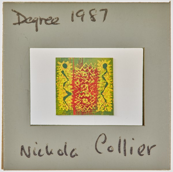 1987 BA Degree Show Slide - 'Nichola Collier'