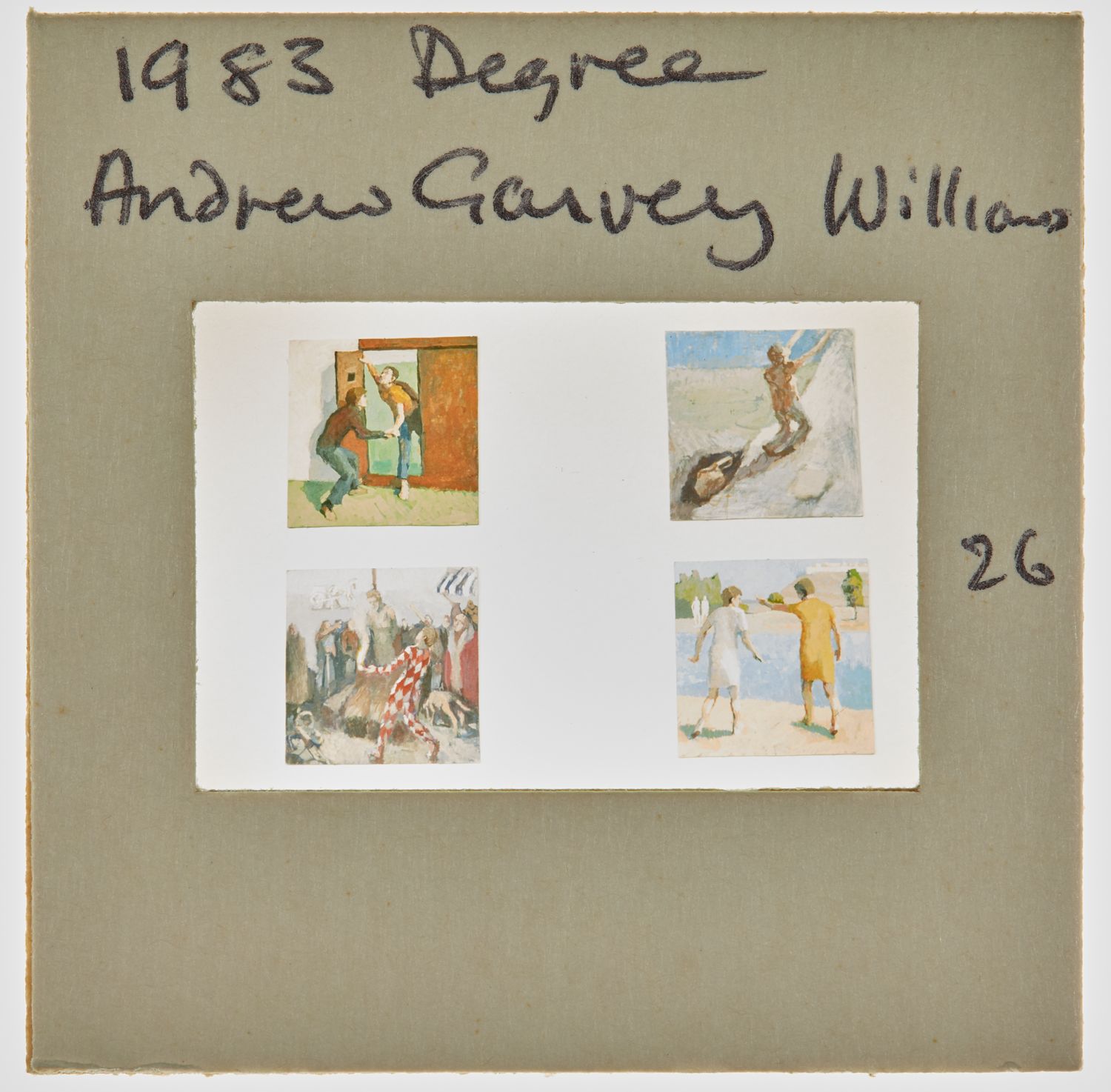 1983 BA Degree Show Slide - 'Andrew Garvey-Williams'