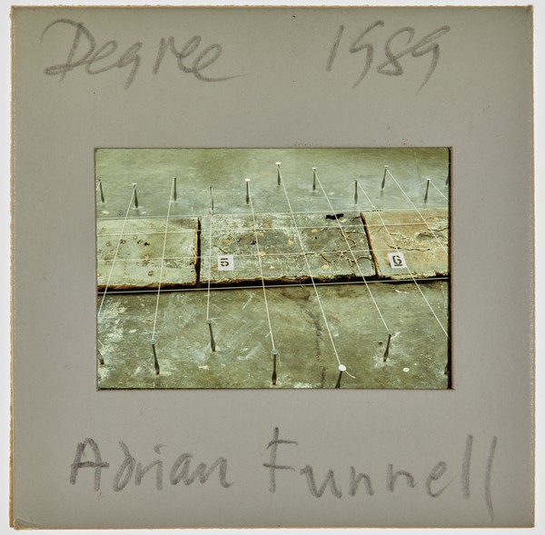 1989 BA Degree Show Slide - 'Adrian Funnell'