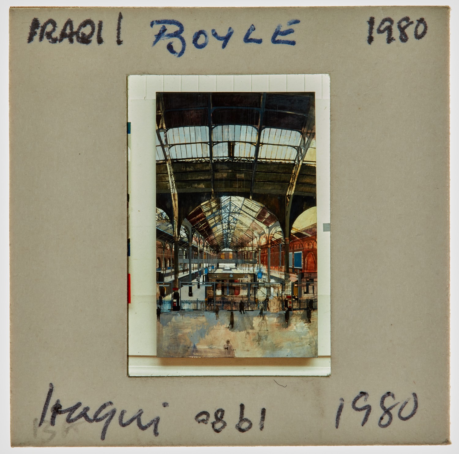 1980 Iraqi Exhibition Slide - 'Boyle'