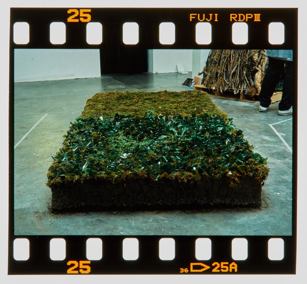 2001 BA Sculpture Degree Show Slide - Creator unknown