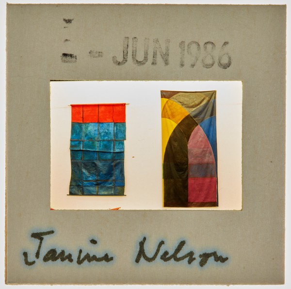 1986 BA Degree Show Slide - 'Janine Nelson'