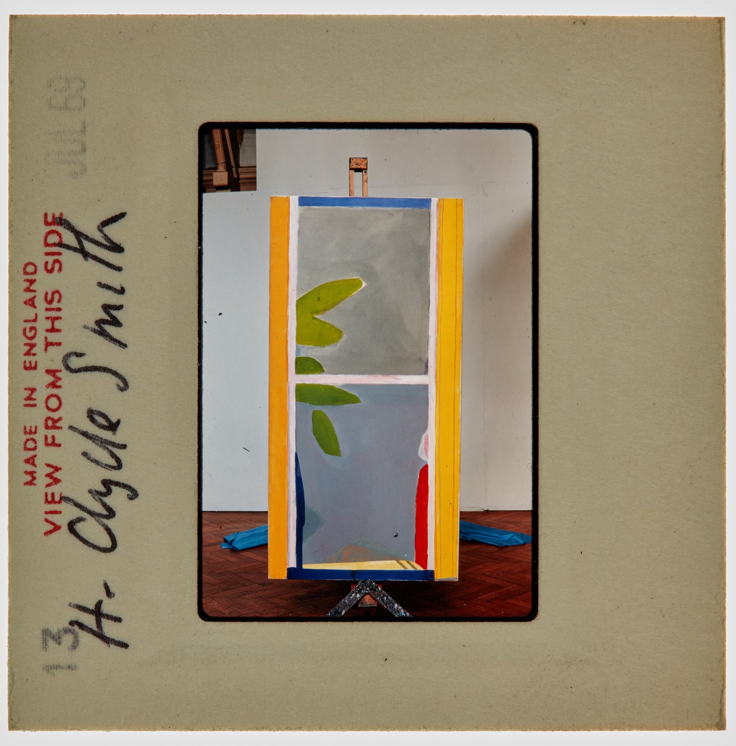 1970 Diploma in Painting Degree Show Slide - 'H Clyde Smith'