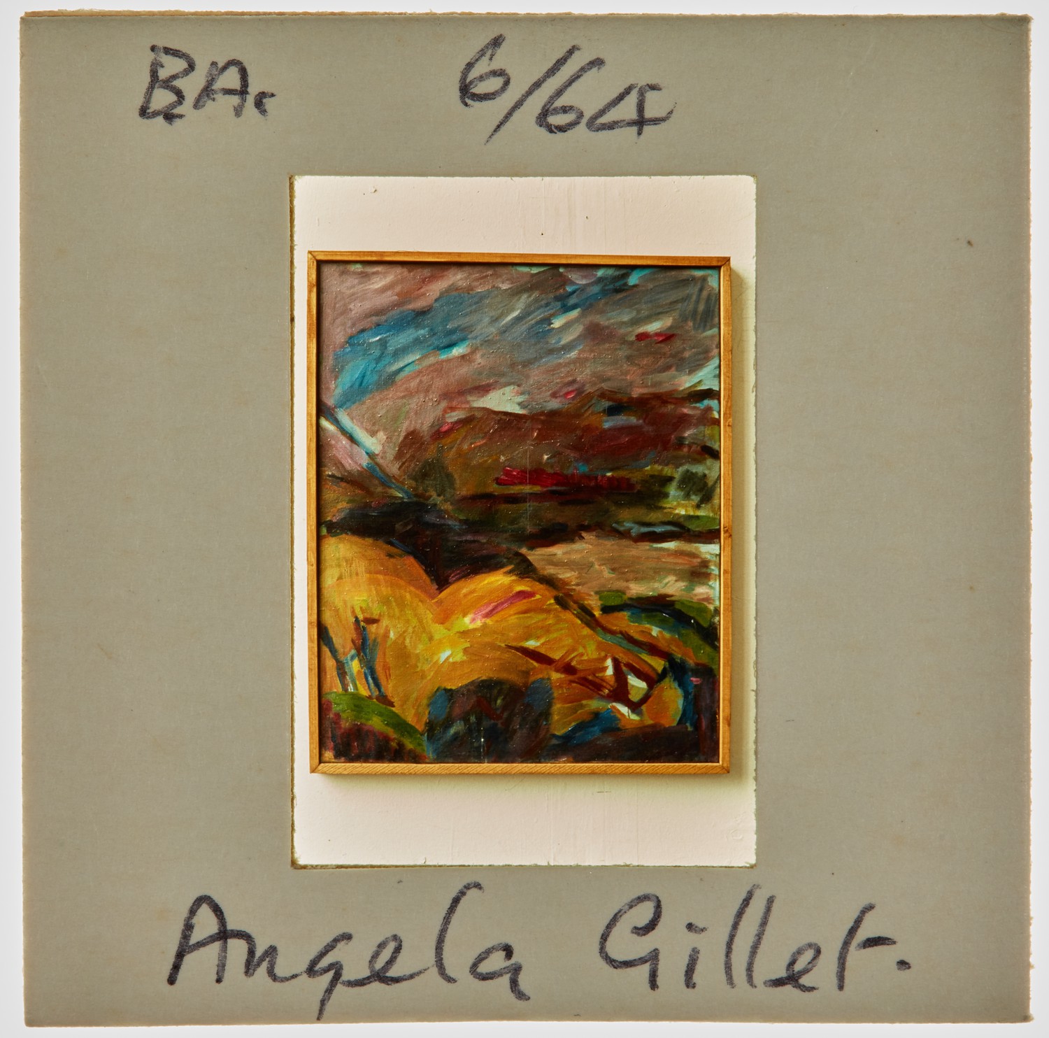1984 BA Degree Show Slide - 'Angela Gillet'
