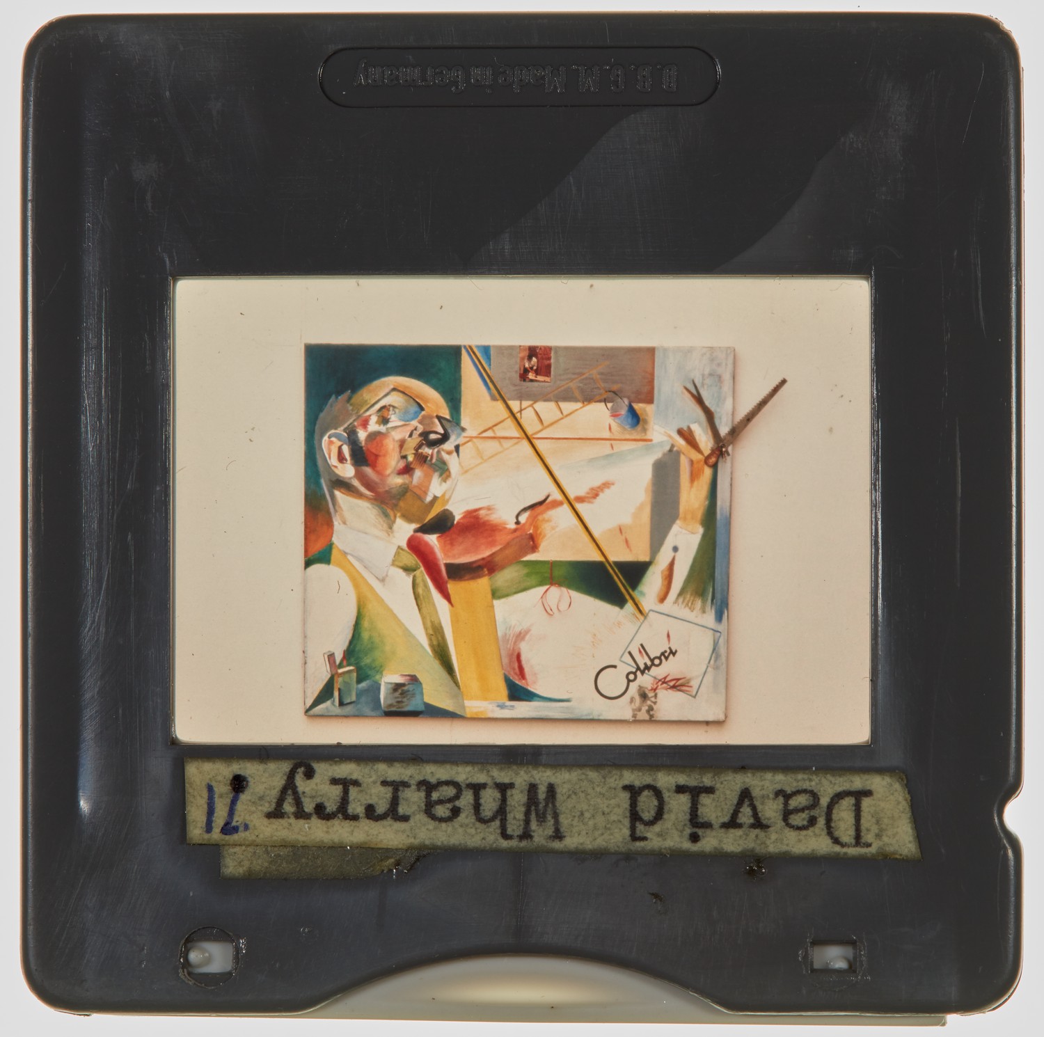 1971 Diploma in Painting Degree Show Slide - 'David Wharry'