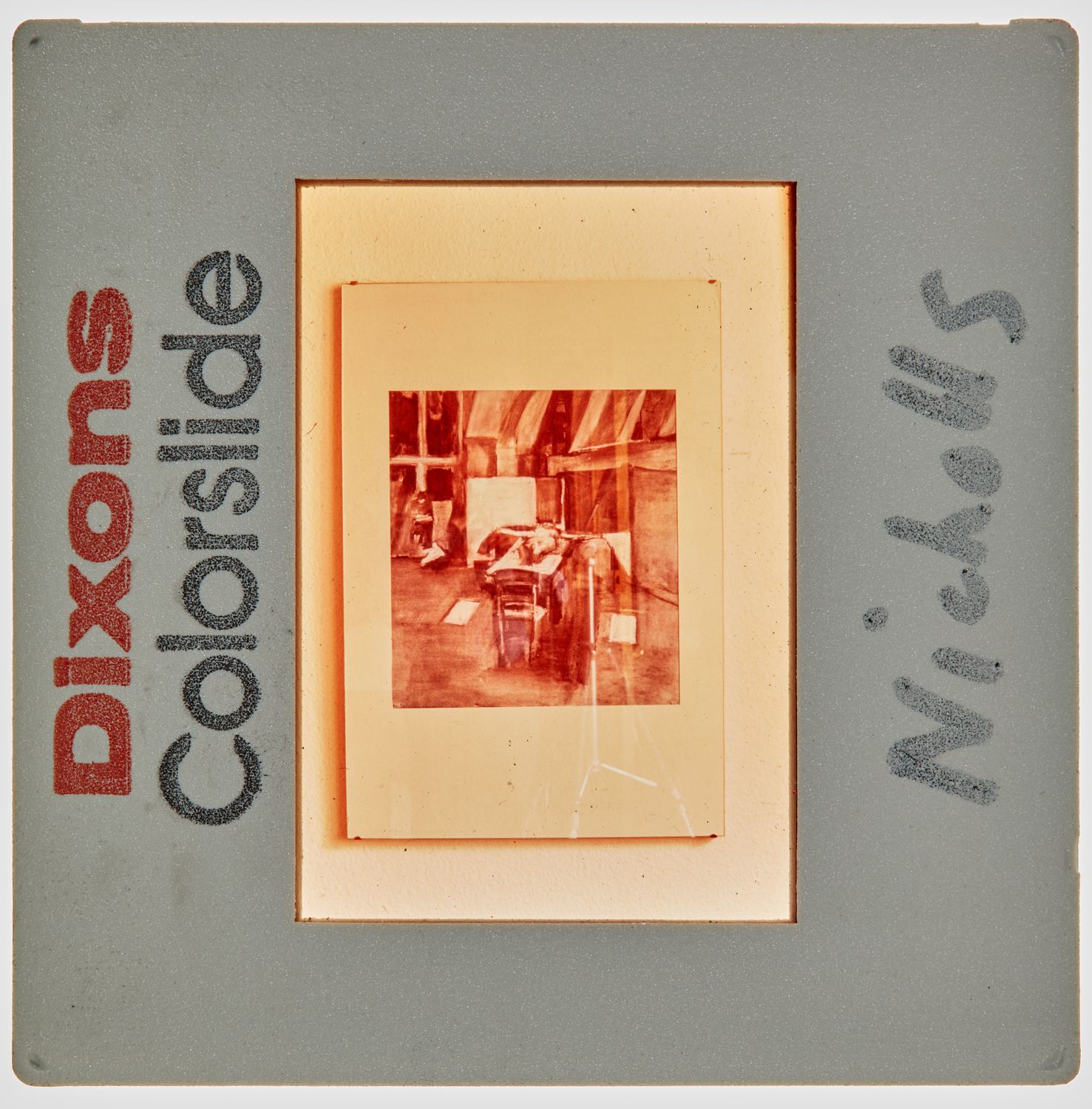 1975 BA Assessment Degree Show Slide - 'Nicholls'