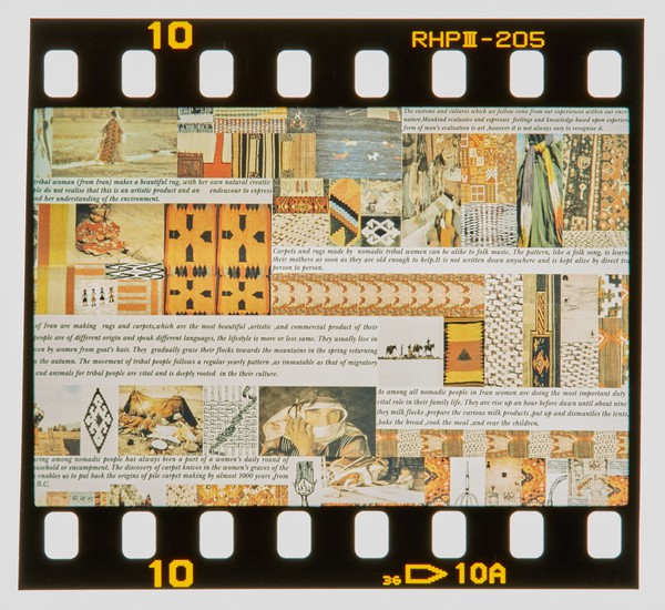 2001 BA Graphic Design Degree Show Slide - Creator unknown