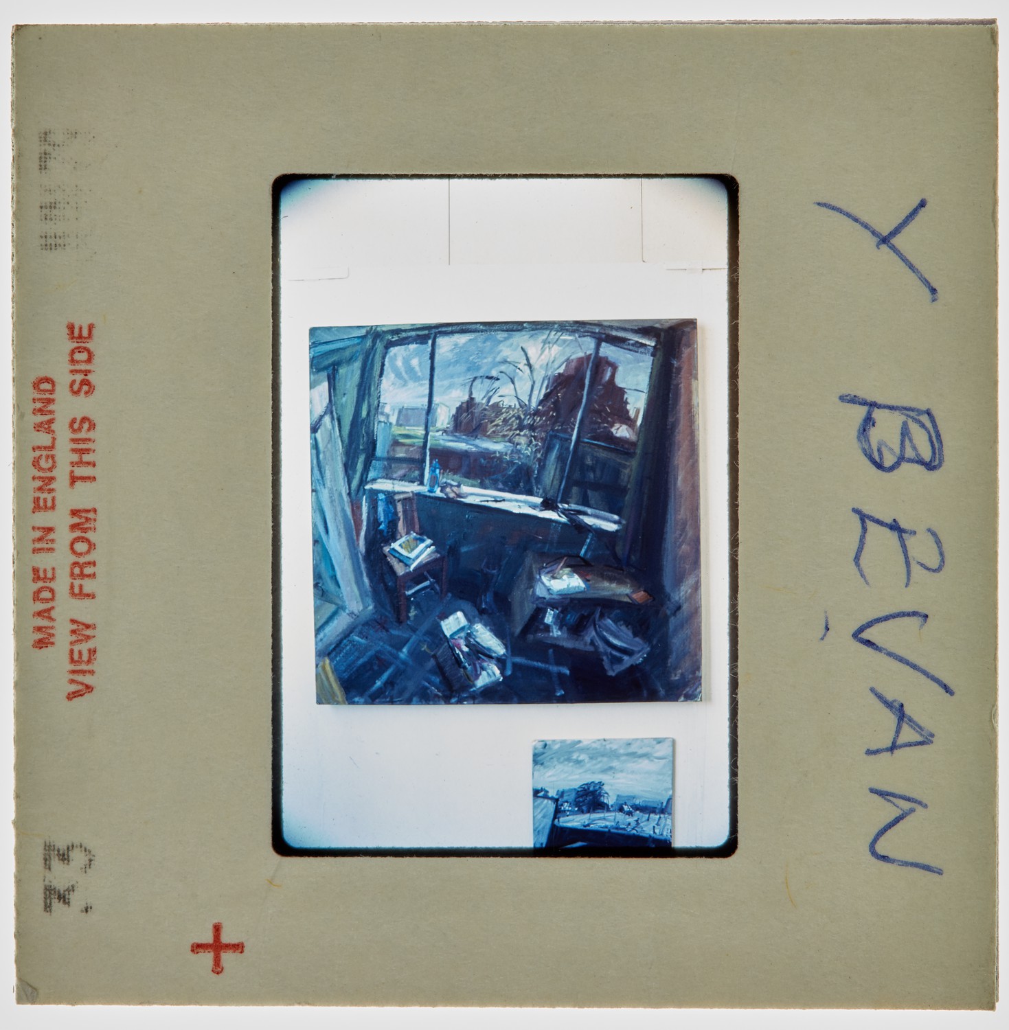 1979 BA Degree Show Slide - 'Y Bevan'