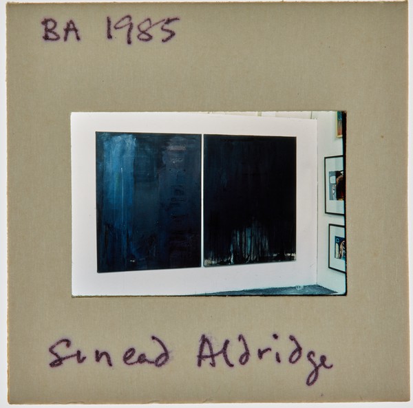 1985 BA Degree Show Slide - 'Sinead Aldridge'