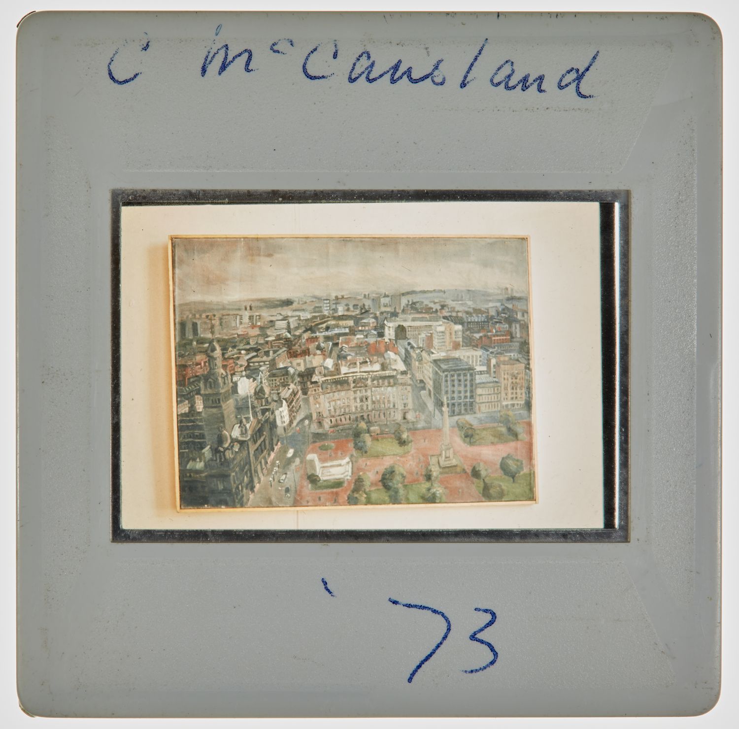 1973 Diploma Degree Show Slide - 'C McCausland'