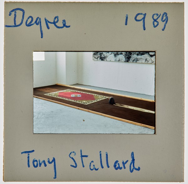 1989 BA Degree Show Slide - 'Tony Stallard'