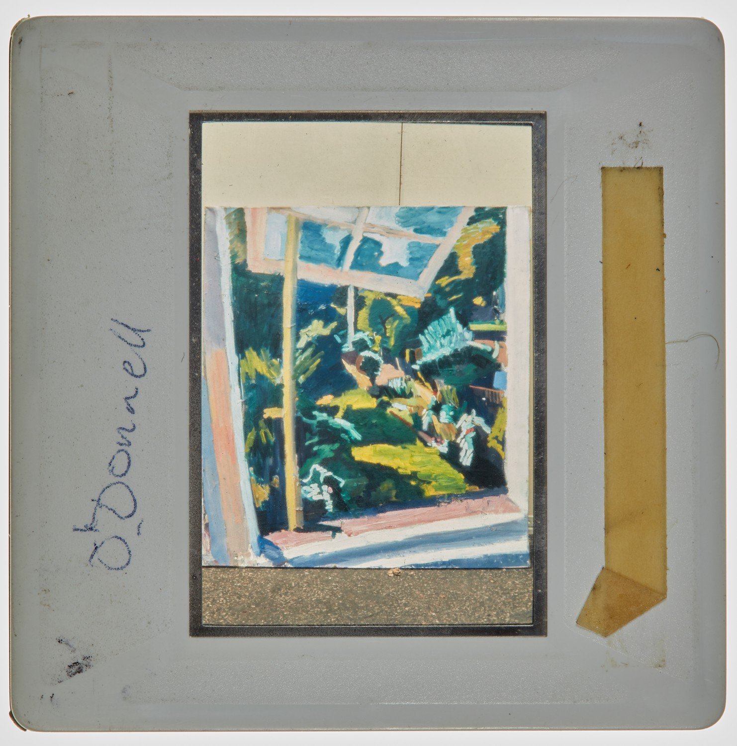 1972 Diploma in Painting Degree Show Slide - 'O'Donnell'