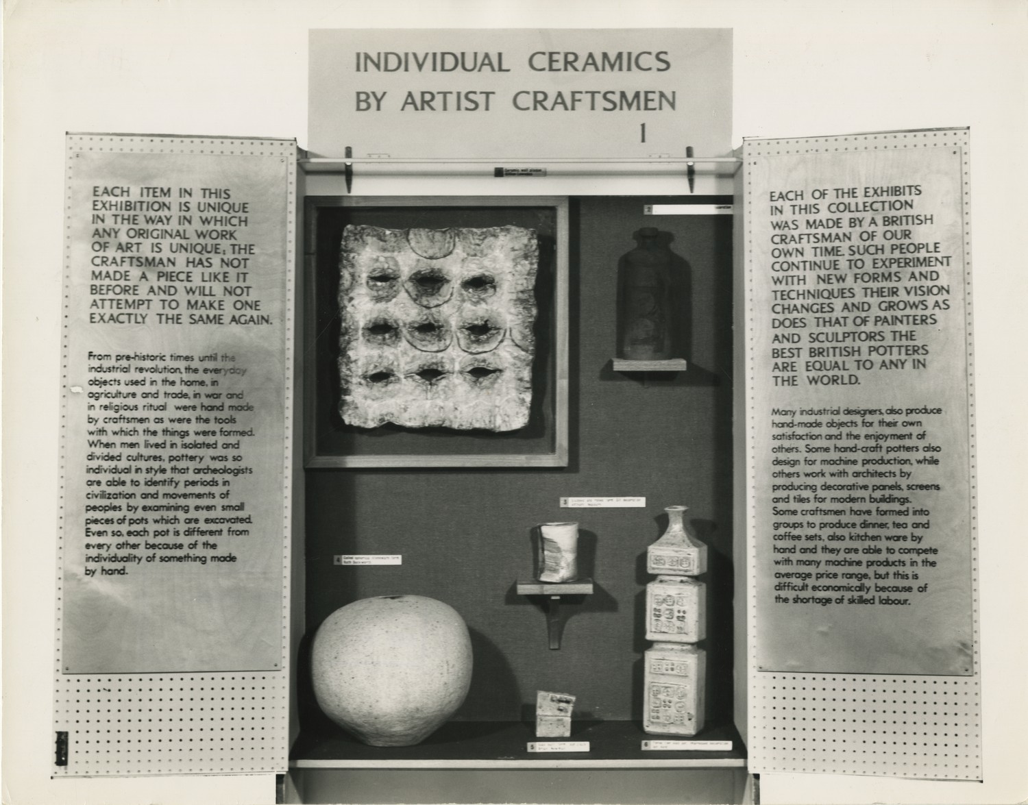 Individual Ceramics by Artist Craftsmen - Photograph