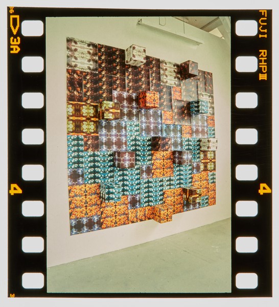 2001 MA Printmaking Degree Show Slide - Creator unknown