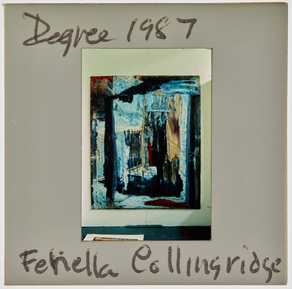 1987 BA Degree Show Slide - 'Fenella Collingridge'