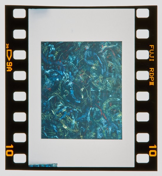 2001 BA Painting Degree Show Slide - Creator unknown