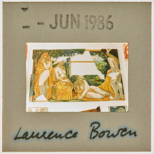 1986 BA Degree Show Slide - 'Laurence Bowen'