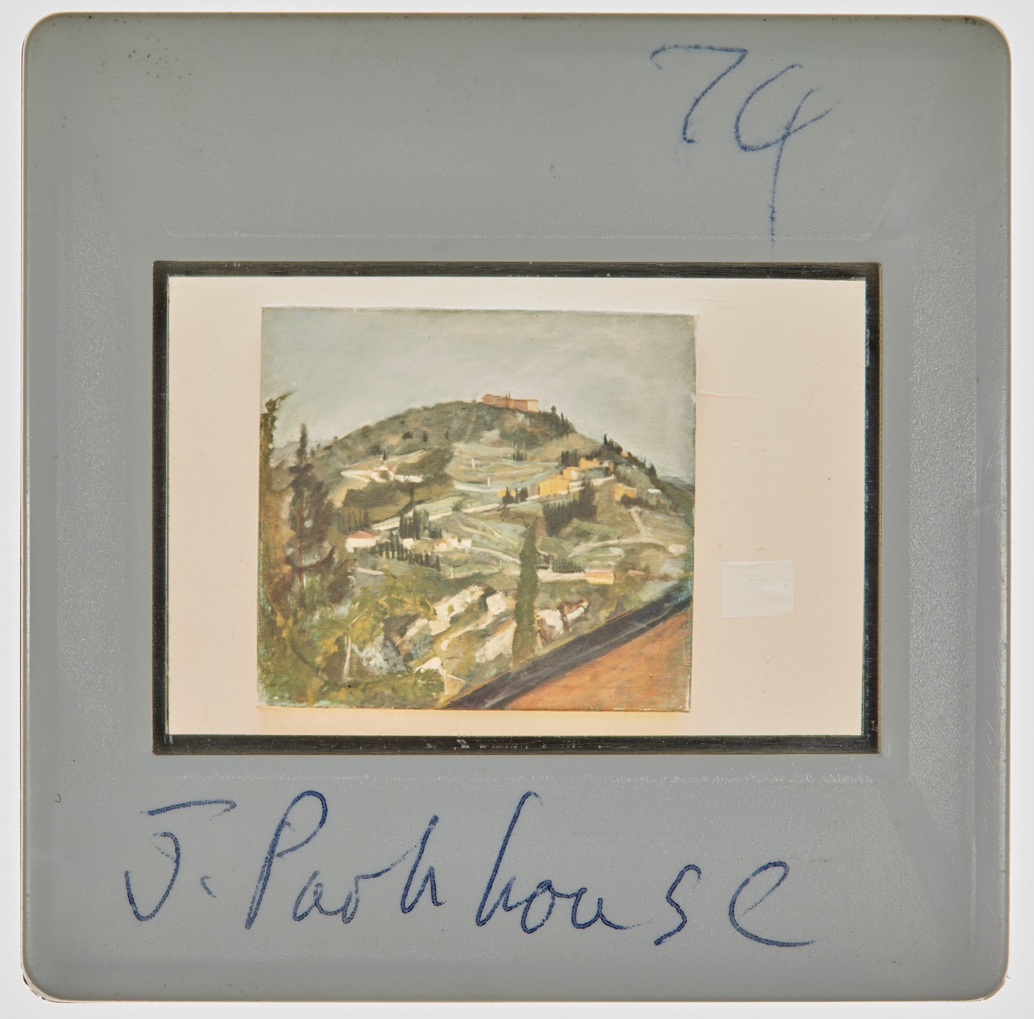 1974 Lord Carron Exhibition Slide - 'J Parkhouse'